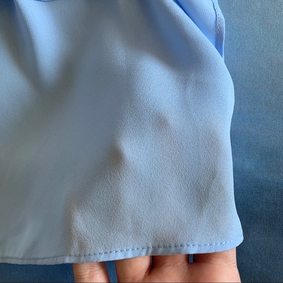 ASOS Semi Sheer One Shoulder Blouse - Picture 8 of 8